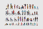Babies, children & parents, a Person Illustration by Volkan Aydemir (Thumbnail 3 of 10)