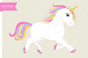 White vector unicorn EPS+AI+PNG, an Illustration by Cheremuha (Thumbnail 1 of 2)