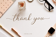 Sharland Luxury Script Font, a Script Font by Heinzel Std (Thumbnail 16 of 16)