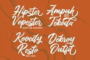 Artukge - Bold Script Logotype, a Script Font by tebaltipislab (Thumbnail 3 of 15)