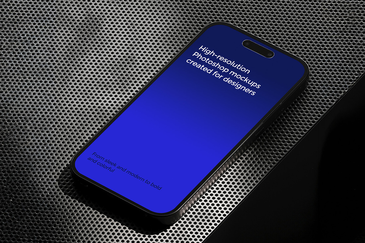 iPhone Realistic Mockup, an iPhone Mockup by We Design Everyday (Photo 2 of 5)