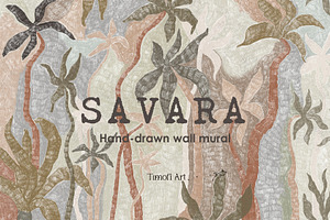 SAVARA – Tropical Wall Mural