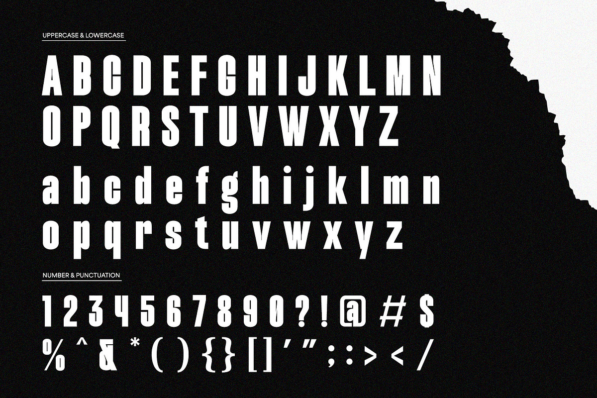 Rangely - Modern Bold Sans, a Sans Serif Font by Almeera Std (Photo 5 of 9)