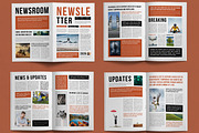 Newsletter Template, a Stationery Template by ContestDesign (Thumbnail 2 of 3)