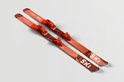 Skis Mockup, a Product Mockup by zippypixelstudio (Thumbnail 5 of 12)