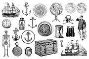 Nautical Vintage Illustrations, an Animal Illustration by hypegraphic (Thumbnail 3 of 6)