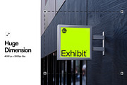 Signboard Mockup, an Advertising Mockup by SLAB! Design (Thumbnail 2 of 8)