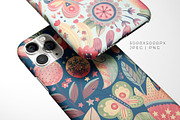 Delicate Butterflies, Floral Pattern, a Pattern Graphic by Velliniki (Thumbnail 6 of 11)