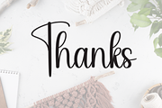 Sunday | Script Font, a Handwritten Font by Scratchones (Thumbnail 9 of 9)