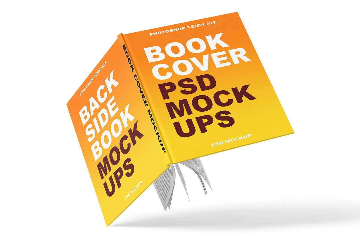 Book Cover Mockup, a Books & Magazine Mockup by mockupbuys (Photo 8 of 101)