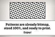 Print-Ready Halftone Patterns, a Pattern Graphic by PXLSMK Graphic Supply (Thumbnail 4 of 4)