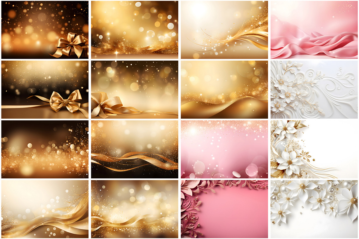 Luxury Banner Backgrounds Bundle, a Background Graphic by Forhadx5 (Photo 5 of 11)