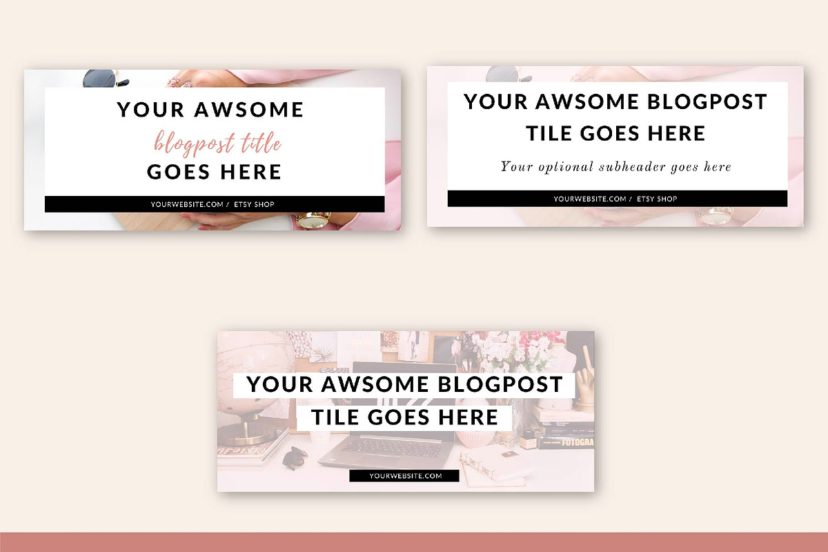 Pinterest + Canva Social Media pack, a Templates & Theme by Wellies and Lemonade (Photo 7 of 8)