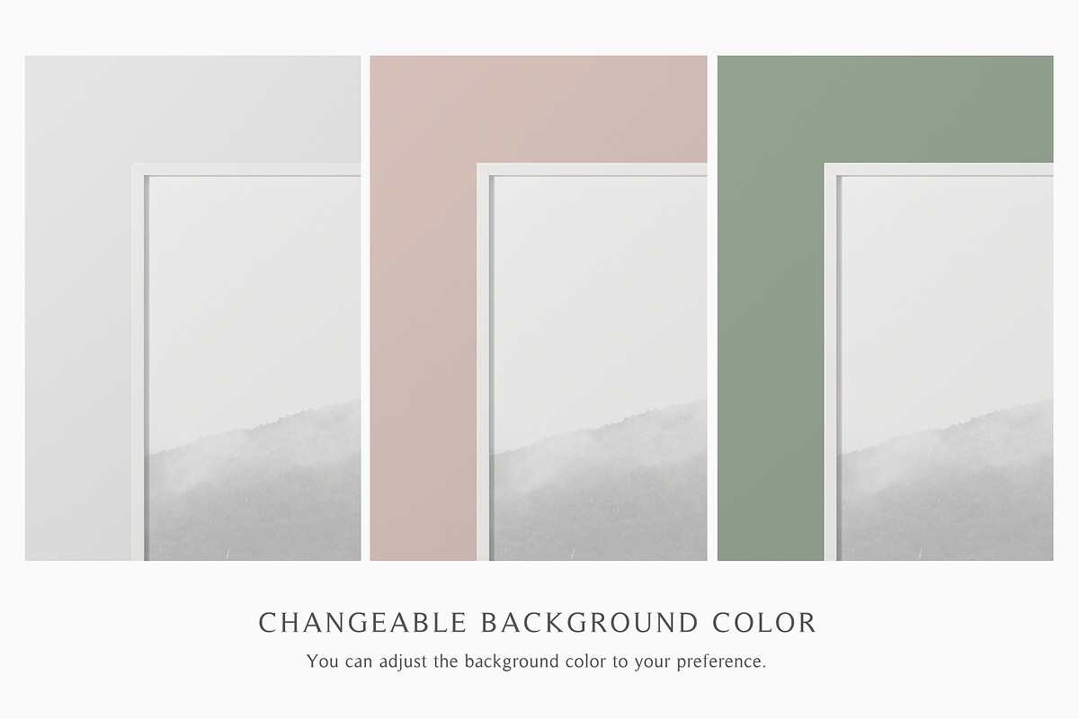1x1 Square Frame Mockup Bundle, a Household Mockup by Lelu Art Design (Photo 9 of 11)
