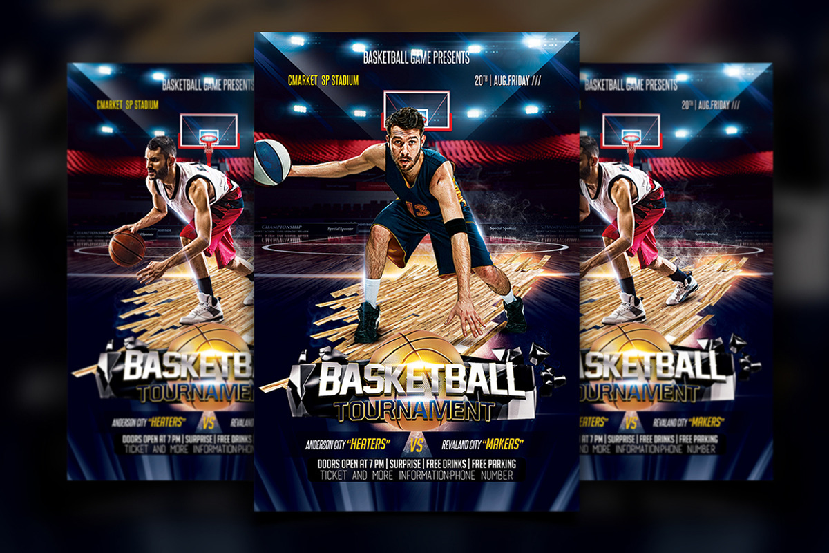 Sports Flyer Bundle, a Flyer Template by Basez Flyers (Photo 11 of 11)
