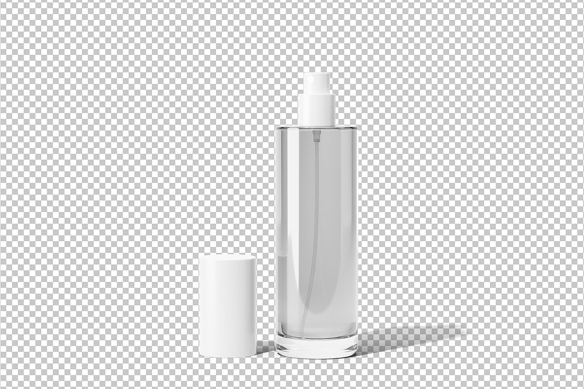 Cosmetic Spray Bottle Mockup, a Packaging Mockup by Akebareee (Photo 2 of 3)
