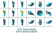 Eco friendly & Nature elements set, a Graphic by InkySplash (Thumbnail 5 of 10)