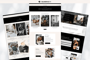 Squarespace Templates 7.1 Blog Coach