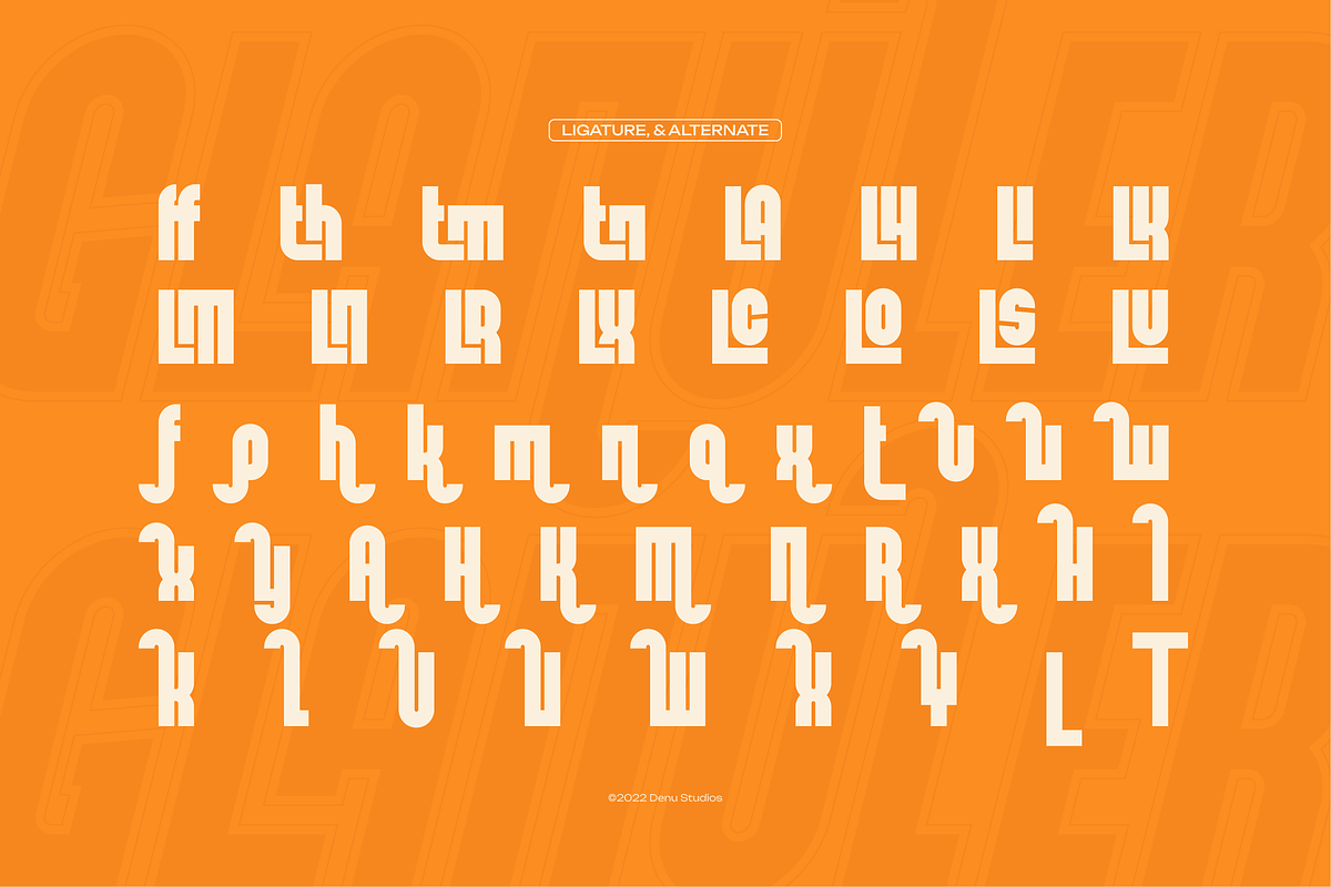 Glanuler | Display Bold Sans Serif, a Sans Serif Font by Denustudios (Photo 12 of 12)
