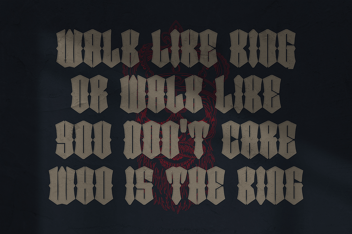 Mistica, a Blackletter Font by Linecreative (Photo 3 of 8)