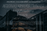 Zhafran, a Script Font by Sibelumpagi Studio (Thumbnail 11 of 11)