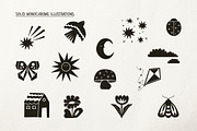 Folk Style Vector Illustrations, a Decorative Illustration by Camille Natton (Thumbnail 5 of 10)