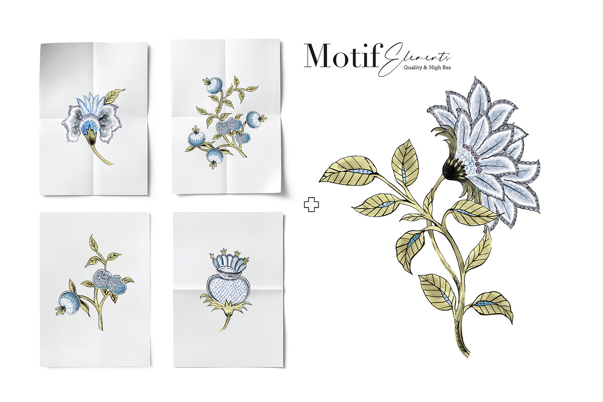 Ethnic Chintz, Watercolour Prints!, a Pattern Graphic by TSTUDIO (Photo 5 of 12)