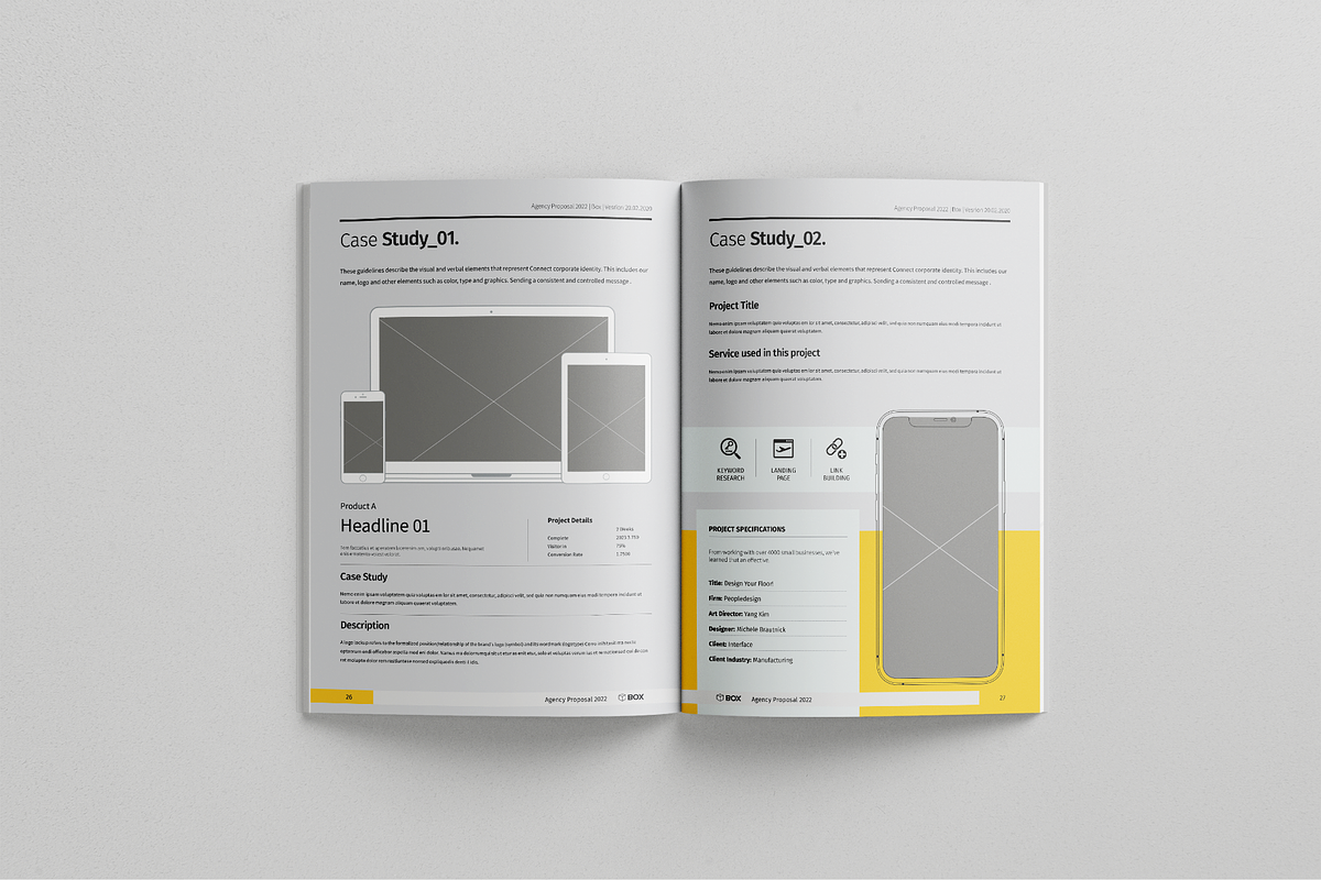 Proposal, a Stationery Template by Mastergfx (Photo 7 of 12)