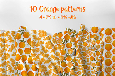 10 Orange Patterns