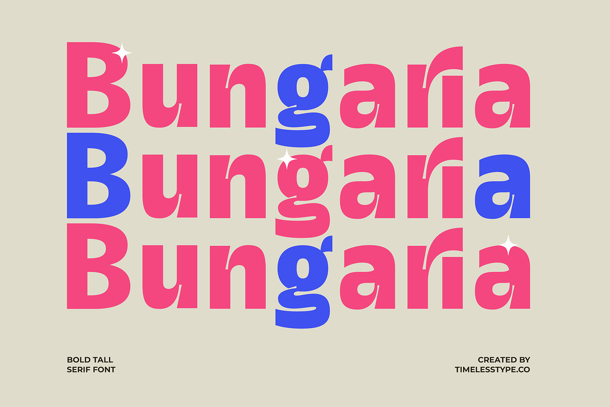 Hungin Modern Bold Sans Serif, a Sans Serif Font by timelesstype.co (Photo 8 of 20)