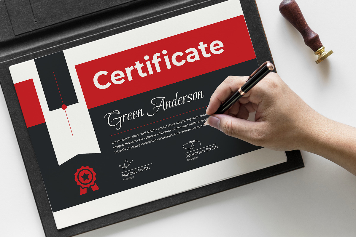 Certificate of Appreciation, a Stationery Template by Pixelpick (Photo 2 of 4)