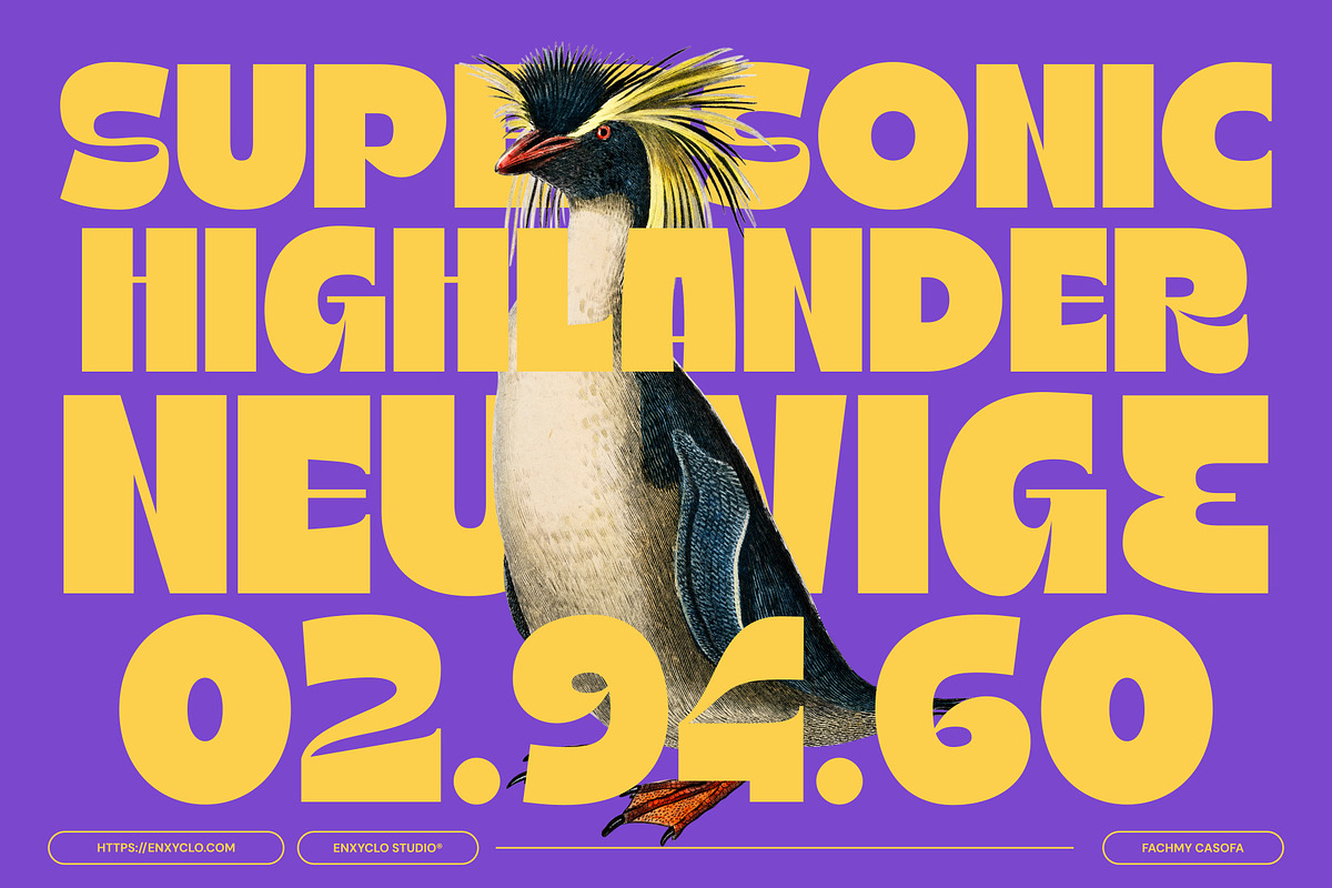 Ragikon - Playful & Chunky Font, a Sans Serif Font by Enxyclo Studio (Photo 9 of 17)