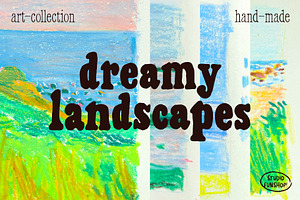 Dreamy Landscapes - Art Collection, an Illustration by Studio Funshop by Kelli
