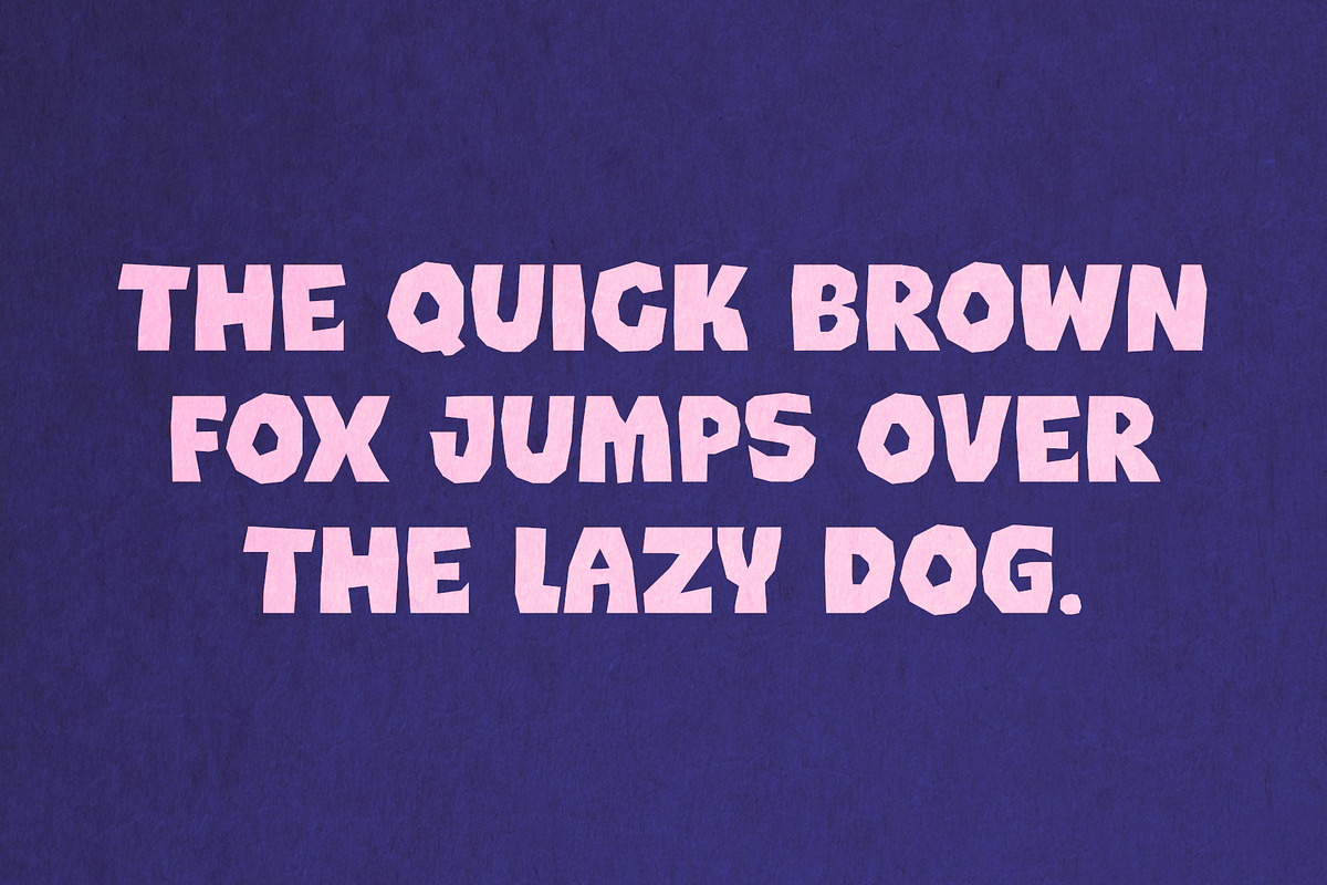 Skitro | Cutout Font, a Sans Serif Font by ESEM (Photo 2 of 4)