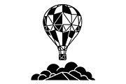 Hot Air Balloon Silhouette Bundle, an Object Illustration by Gaye Art (Thumbnail 2 of 31)