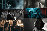 screaming 110+ vintage horror poster, a Wallpaper Graphic by Fox's Monday (Thumbnail 5 of 6)