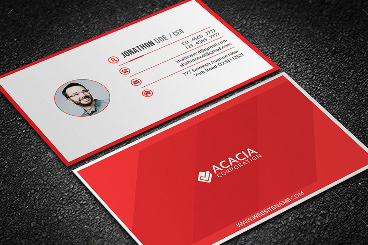200 BUSINESS CARDS(BUNDLE) ONLY $59, a Business Card Template by DesignGhar (Photo 9 of 21)