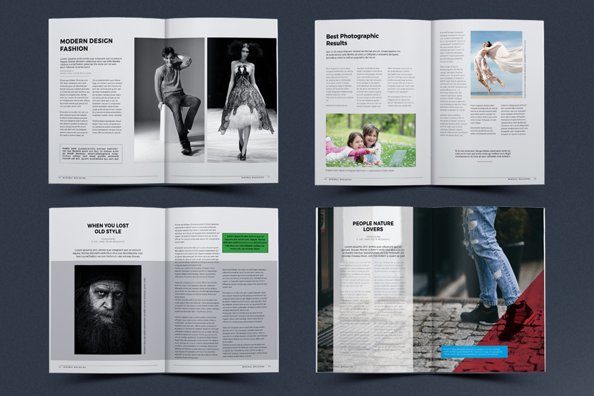 Magazine, a Magazine Template by artico (Photo 3 of 7)