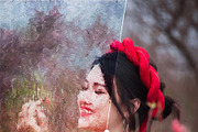 Palette Knife Oil Painting - Action, an Action Add-On by GraphicBerg (Thumbnail 6 of 11)