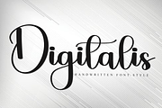 Digitalis, a Handwritten Font by FreshTypeINK (Thumbnail 1 of 8)