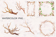 Watercolor forest birds., an Illustration by lilisavelieva (Thumbnail 5 of 5)