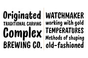 Handelson Four, a Font by Mika Melvas (Thumbnail 3 of 5)