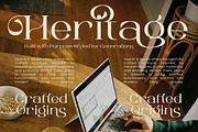 Majestic Romale Luxury Serif, a Serif Font by operatype.co (Thumbnail 8 of 10)