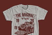 100 Retro Vintage T-Shirt Designs 2, an Illustration by CJR Designs (Thumbnail 18 of 34)