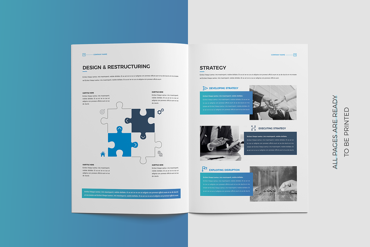 Canva Brochure 24 Pages, a Brochure Template by Template Zone (Photo 4 of 12)