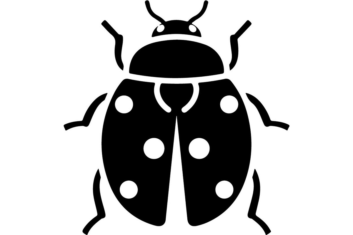 Ladybug Silhouette, an Object Graphic by Designer_Momina (Photo 12 of 20)