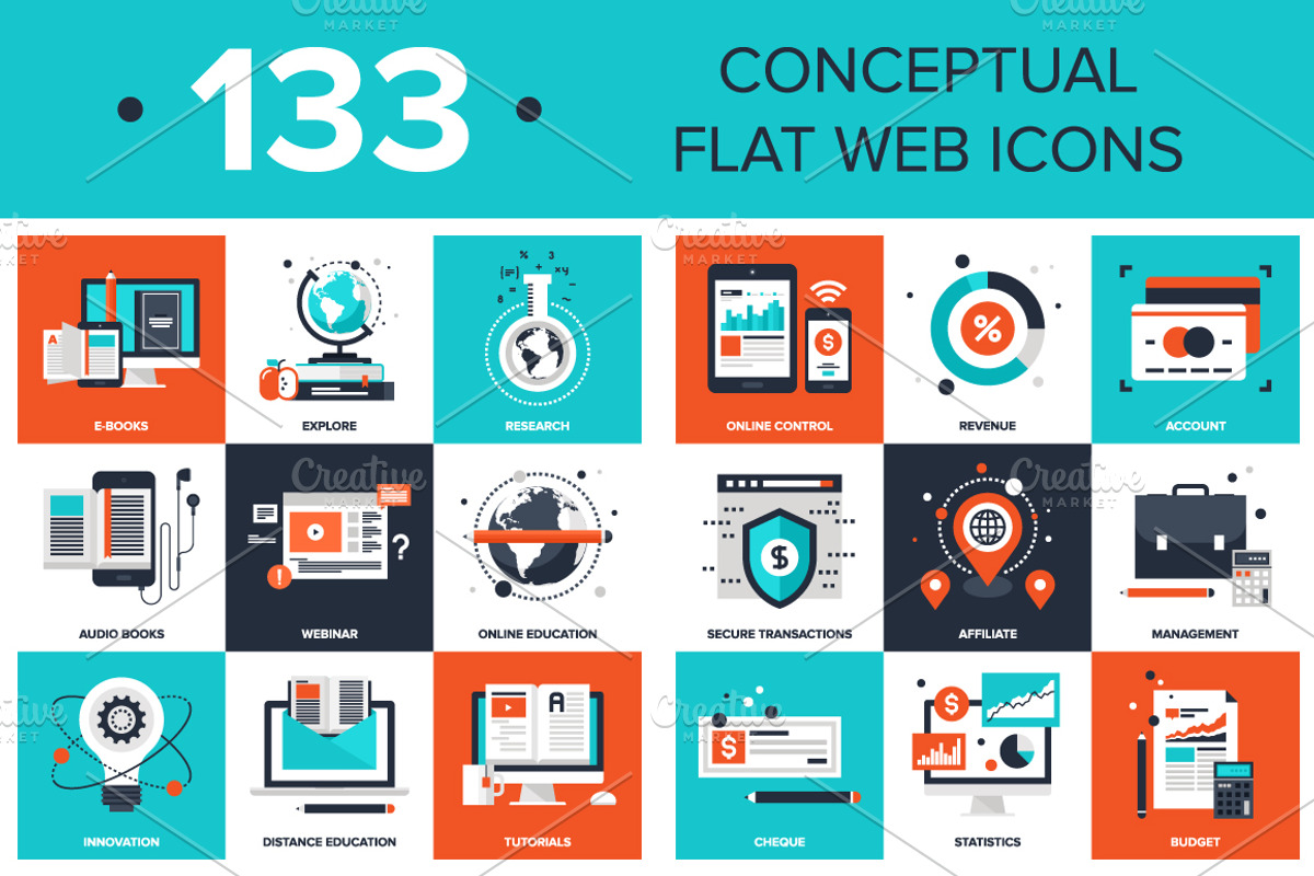 Advanced Flat Web Ions, an Outline Icon by Maxim_Basinski (Photo 1 of 3)