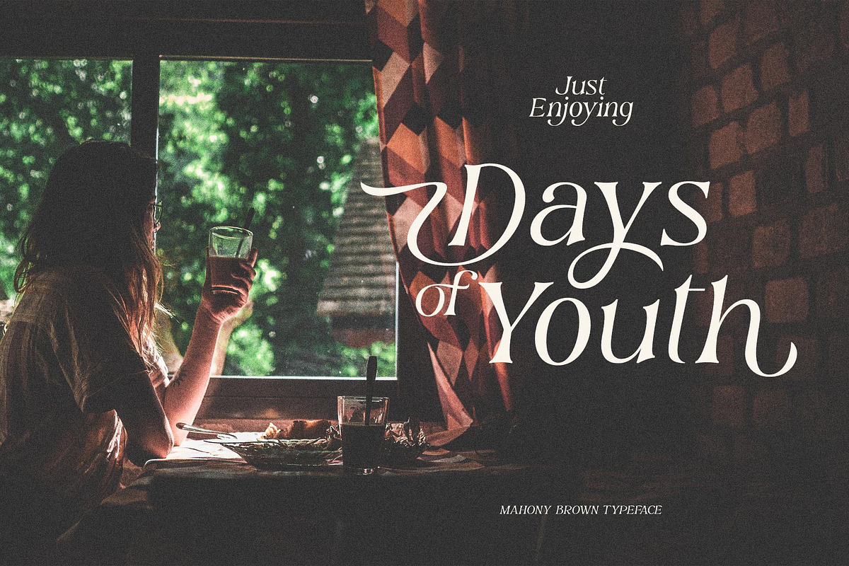 Mahony Browns Typeface, a Serif Font by alit design (Photo 6 of 15)
