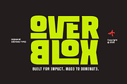 Overblox, a Font by Ardyanatypes (Thumbnail 1 of 12)
