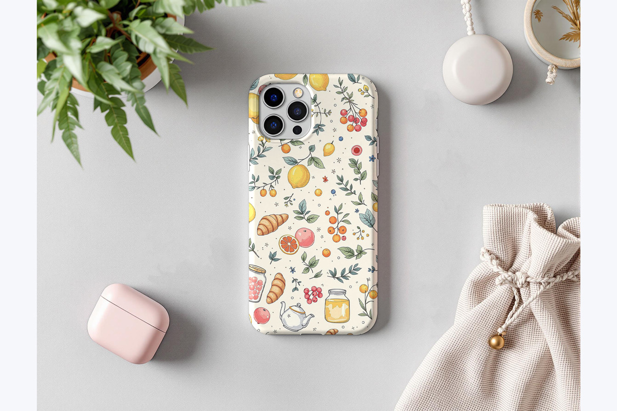 Editable phone cover mockup, an iPhone Mockup by Rami's Mockups (Photo 3 of 3)